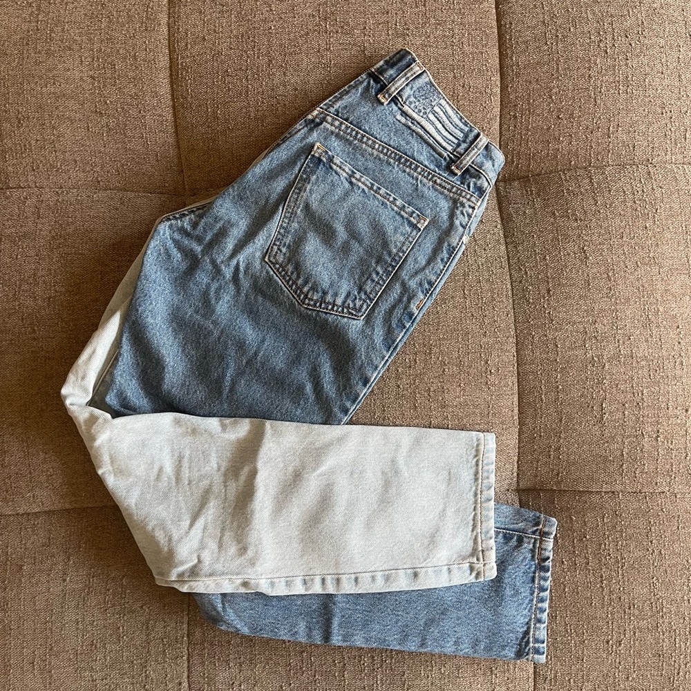 Women’s Two-Tone Denim Jeans